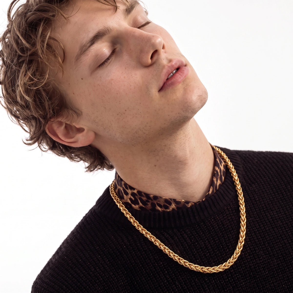 Collier Elias – Acier inoxydable